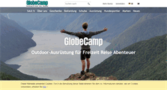 Desktop Screenshot of globecamp.com